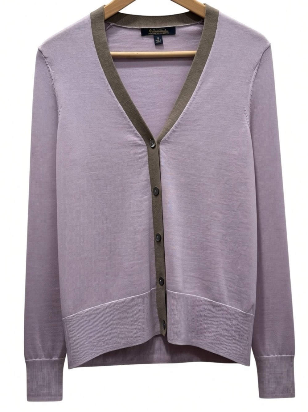 Brooks Brothers 100% Merino Wool Cardigan M Italian Merino Heritage Preppy
